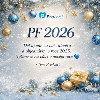 Těšíme se na vše, co nám další rok přinese, a přejeme vám do roku 2026 hlavně pevné zdraví, pohodu a radost z každého dne. 💙